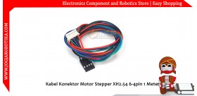 Kabel Konektor Motor Stepper XH2.54 6-4pin 1 Meter