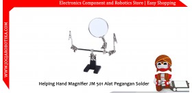 Helping Hand Magnifier JM 501 Alat Pegangan Solder