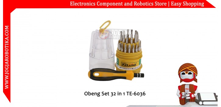 Obeng Set 32 in 1 TE-6036