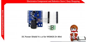DC Power Shield V1.1.0 for WEMOS D1 Mini