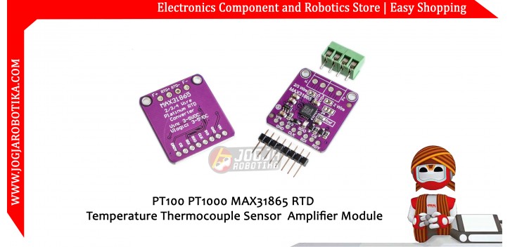 PT100 PT1000 MAX31865 RTD Temperature Thermocouple Sensor Amplifier Module