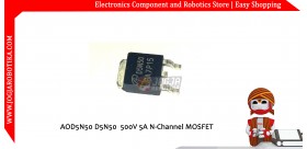 AOD5N50 D5N50 500V 5A N-Channel MOSFET