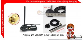 Antenna 433 MHz SMA MALE 30dBi High Gain