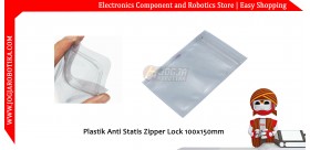 Plastik Anti Statis Zipper Lock 100x150mm