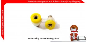 Banana Plug Female Kuning 2mm