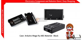 Case Arduino Mega R3 ABS Material - Black