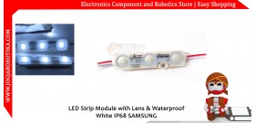 LED Strip Module with Lens & Waterproof White IP68 SAMSUNG