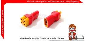 XT60 Paralel Adapter Connector 2 Male 1 Female