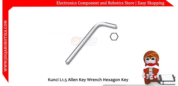 Kunci L1.5 Allen Key Wrench Hexagon Key