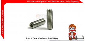 Baut L Tanam Stainless Steel M3x5