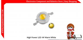 High Power LED 1W Warm White