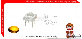 Led Piranha Superflux 5mm - Kuning