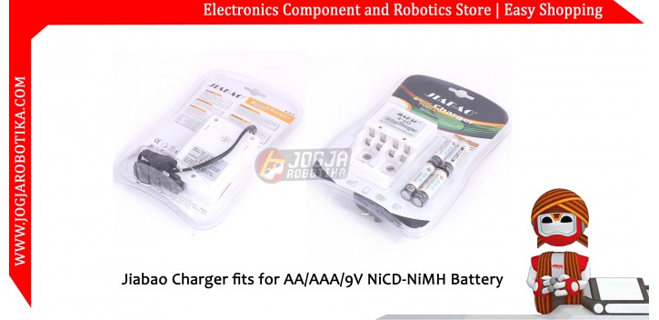 Jiabao Charger fits for AA/AAA/9V NiCD-NiMH Battery