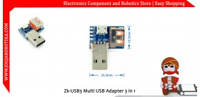 Zk-USB3 Multi USB Adapter 3 in 1