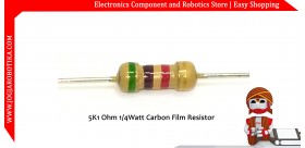 5K1 Ohm 1/4Watt Carbon Film Resistor