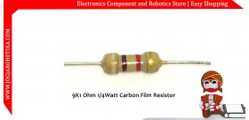 9K1 Ohm 1/4Watt Carbon Film Resistor