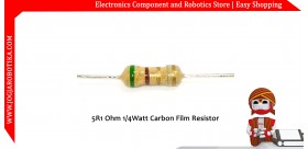 5R1 Ohm 1/4Watt Carbon Film Resistor