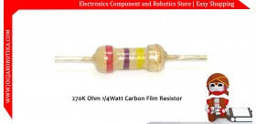 270 K Ohm 1/4Watt Carbon Film Resistor