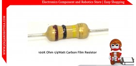 100 K Ohm 1/4Watt Carbon Film Resistor