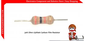 30K Ohm 1/4Watt Carbon Film Resistor