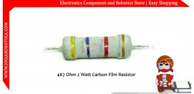 4K7 Ohm 2 Watt Carbon Film Resistor