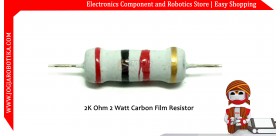 2K Ohm 2 Watt Carbon Film Resistor