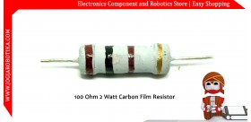 100 Ohm 2 Watt Carbon Film Resistor