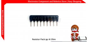 Resistor Pack 9p 1K Ohm