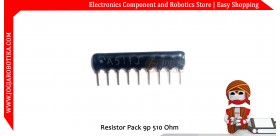 Resistor Pack 9p 510 Ohm