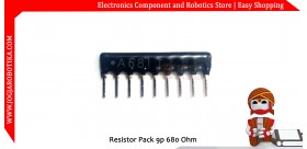 Resistor Pack 9p 680 Ohm