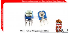 RM063 Vertical Trimpot 104 100K Ohm