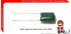 Mylar Capacitor 2A104J 100V 0.1UF 100NF