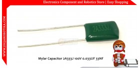 Mylar Capacitor 2A333J 100V 0.033UF 33NF