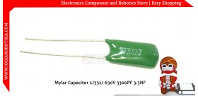 Mylar Capacitor 2J332J 630V 3300PF 3.3NF