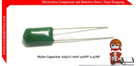 Mylar Capacitor 2A471J 100V 470PF 0.47NF