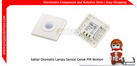 Saklar Otomatis Lampu Sensor Gerak PIR Motion