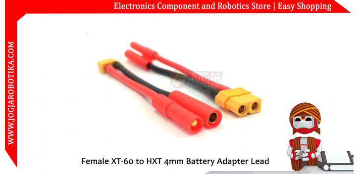 Female XT-60 to HXT 4mm Battery Adapter Lead
