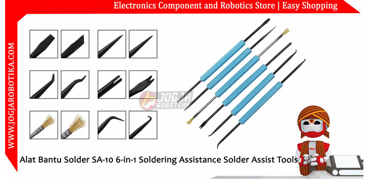 Alat Bantu Solder SA-10 6-in-1 Soldering Assistance Solder Assist Tools