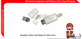 Konektor Micro Usb Male 5P with Cover
