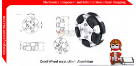 Omni Wheel 14135 58mm Aluminium