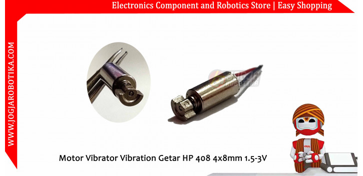 Motor Vibrator Vibration Getar HP 408 4x8mm 1.5-3V