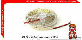 LED Strip 3528 2835 Waterproof 12V-Pink