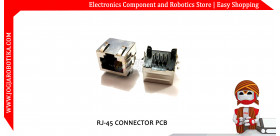 8P8C RJ-45 RJ 45 RJ45 LAN Connector PCB