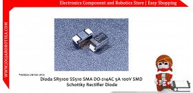 Dioda SR5100 SS510 SMA DO-214AC 5A 100V SMD Schottky Rectifier Diode