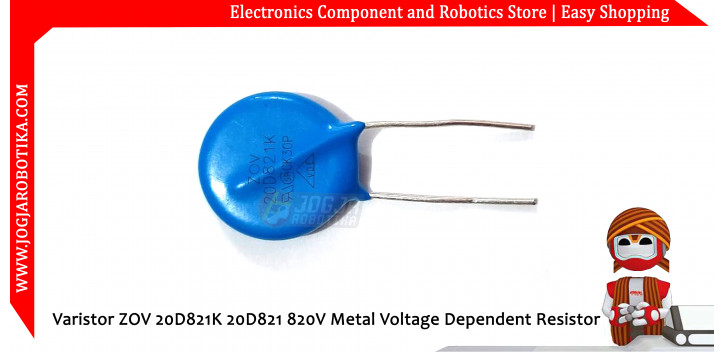 Varistor ZOV 20D821K 20D821 820V Metal Voltage Dependent Resistor