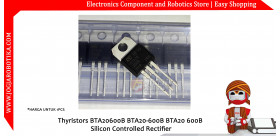 Thyristors BTA20600B BTA20-600B BTA20 600B Silicon Controlled Rectifier
