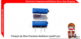 Trimpot 5k Ohm Precision Multiturn 3006P-502