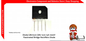 Dioda GBU1510 GBU 1510 15A 1000V Passivated Bridge Rectifiers Diode