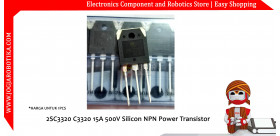2SC3320 C3320 15A 500V Silicon NPN Power Transistor
