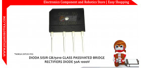 DIODA SISIR GBJ5010 GLASS PASSIVATED BRIDGE RECTIFIERS DIODE 50A 1000V